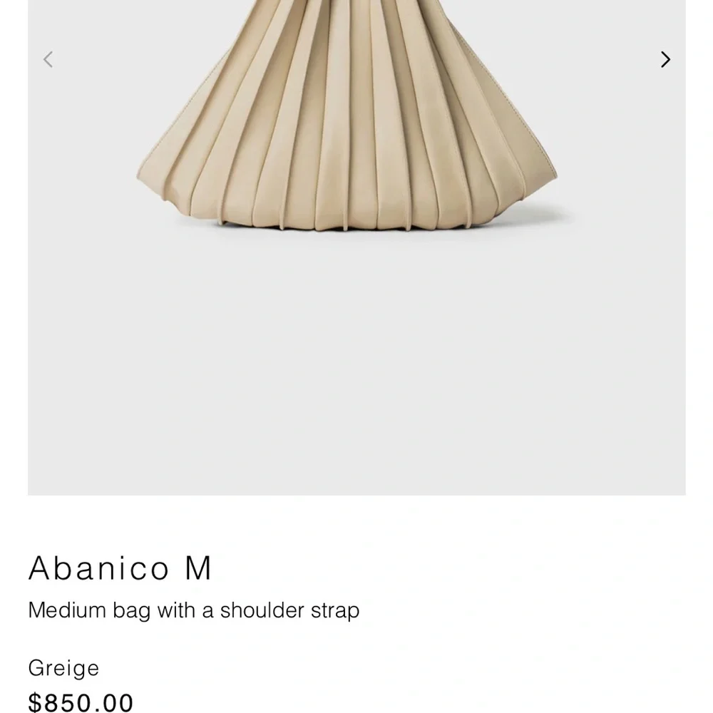 Lupo abanico M bag, greige - Picture 5 of 7